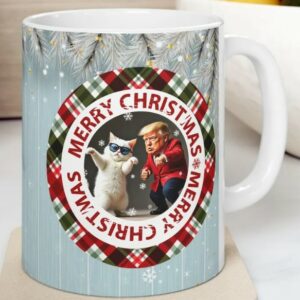 Trump Mug Ceramic Mug, Merry Christmas Mug2