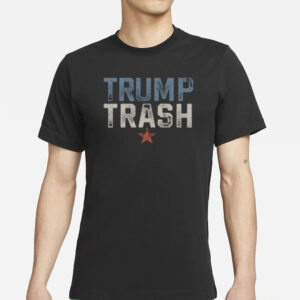Trump Trash 2024: Vintage Grunge Garbage for Trump Supporters 5 Trump Trash 2024 Grunge Vintage Garbage for Trump T-Shirts1