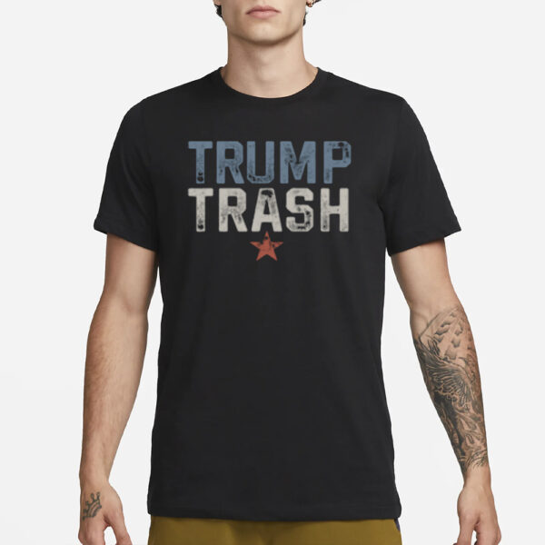 Trump Trash 2024 Grunge Vintage Garbage for Trump T-Shirts2