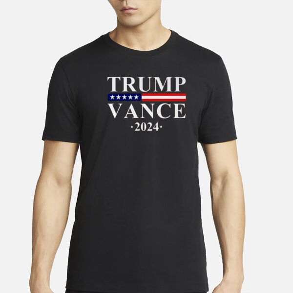 Trump Vance 2024 US President Elections Patriotic Long Sleeve T-Shirts