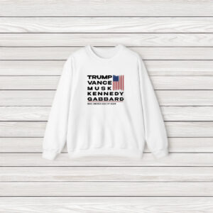 Make America Healthy Again: Trump, Vance, Musk, Kennedy, Gabbard 2024 Shirts 7 Trump Vance Musk Kennedy Gabbard Make America Healthy Again Trump Won 2024 Shirts3