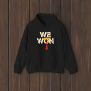 Trump We Won Shirt, Trump maga T-shirts2