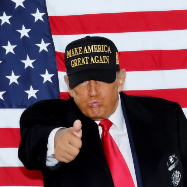 Trump Win - Gold Dark MAGA Hat Cap