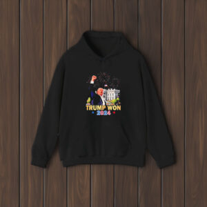 Trump Won 2024 President 47Th Of White House Donald Trump T-Shirts2