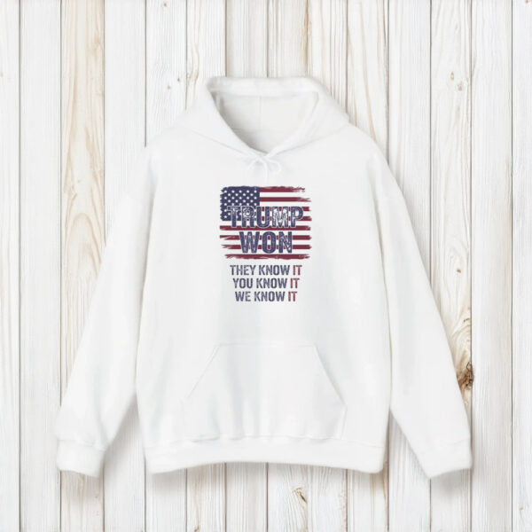 Trump Won 2024 They Know It You Know It We Know It Shirts2