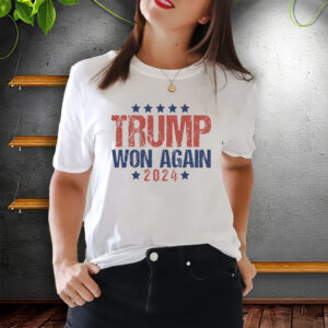 Trump Won Again: Celebrate the Victory with Our Exclusive T-Shirt 7 Trump Won Again Shirts