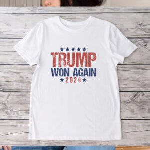 Trump Won Again: Celebrate the Victory with Our Exclusive T-Shirt 5 Trump Won Again TShirt