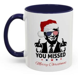 Trump Mug: Merry Christmas You Missed 7 Trump mug, you mised merry christmas mug3