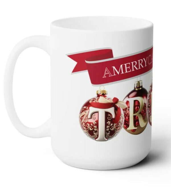 aMERRYcan Christmas TRUMP Coffee Mugs