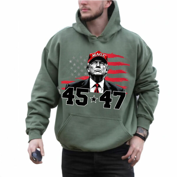 MAGA 45 47 Trump Inauguration Day Sweatshirt